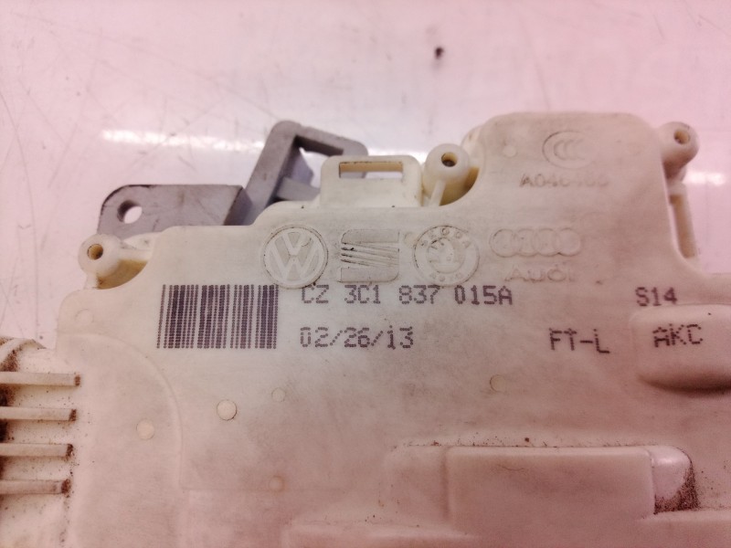 Recambio de cerradura puerta delantera izquierda para volkswagen passat berlina (3c2) highline referencia OEM IAM 3AE885681CFKZ 