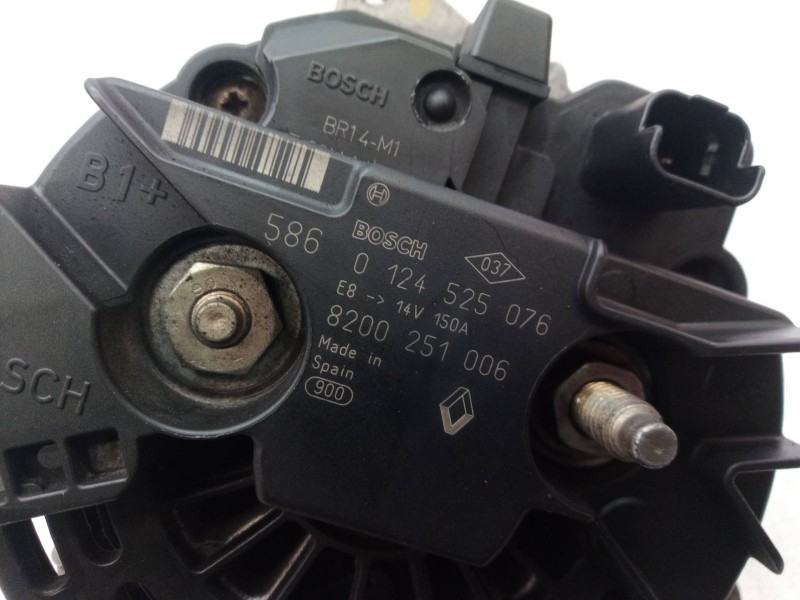 Recambio de alternador para renault laguna ii grandtour (kg0) expression confort referencia OEM IAM 0124525076 0124525076 012452