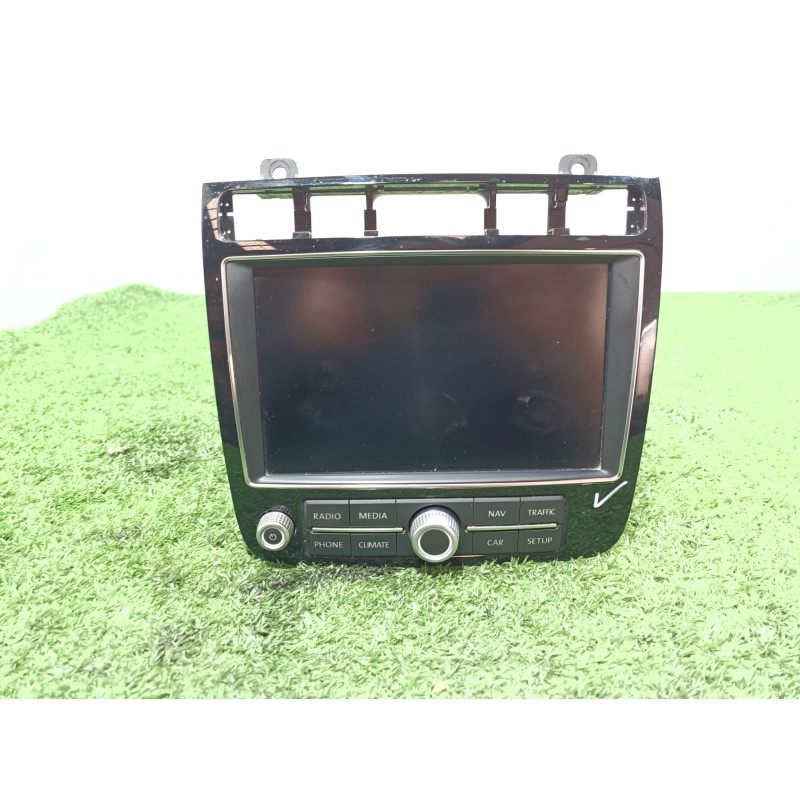 Recambio de pantalla multifuncion para volkswagen touareg (7p6) v6 tdi bluemotion premium referencia OEM IAM 7P6919603J 7P691960