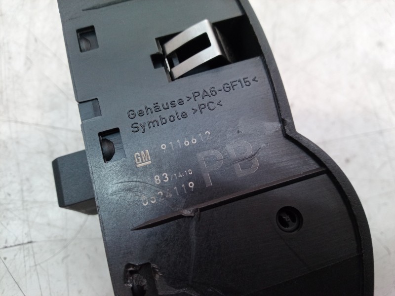 Recambio de mando luces para opel corsa c sri referencia OEM IAM 9116612 9116612 9116612