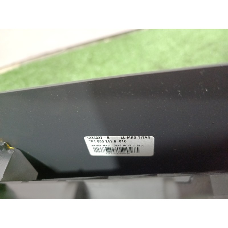 Recambio de consola central tras. para volkswagen touareg (7p6) v6 tdi bluemotion premium referencia OEM IAM 7P1863241B 7P186324