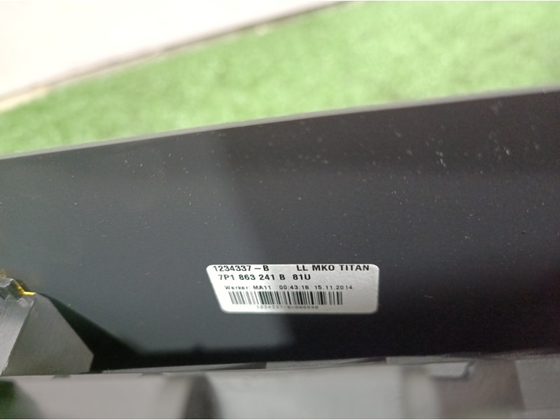 Recambio de consola central tras. para volkswagen touareg (7p6) v6 tdi bluemotion premium referencia OEM IAM 7P1863241B 7P186324
