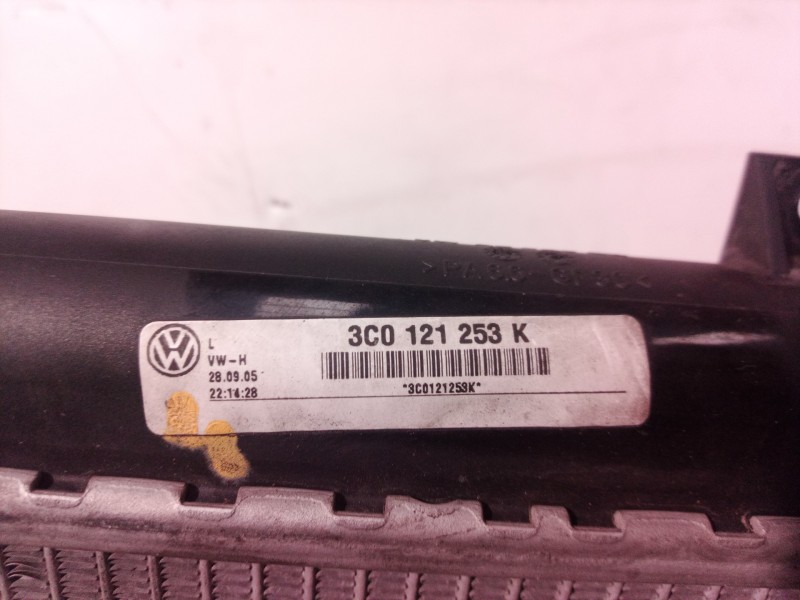Recambio de radiador agua para volkswagen passat berlina (3c2) highline referencia OEM IAM 3C0121253K 3C0121253 3C0121253