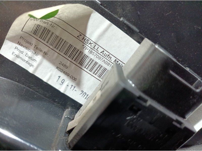 Recambio de guantera para volkswagen touareg (7p6) v6 tdi bluemotion premium referencia OEM IAM 7P1857097AB 7P1857097AB 7P185709