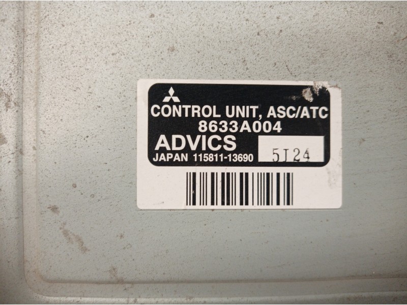 Recambio de centralita abs para mitsubishi montero (v60/v70) 3.2 di-d avance (5-ptas.) referencia OEM IAM 11581113690 1158111369