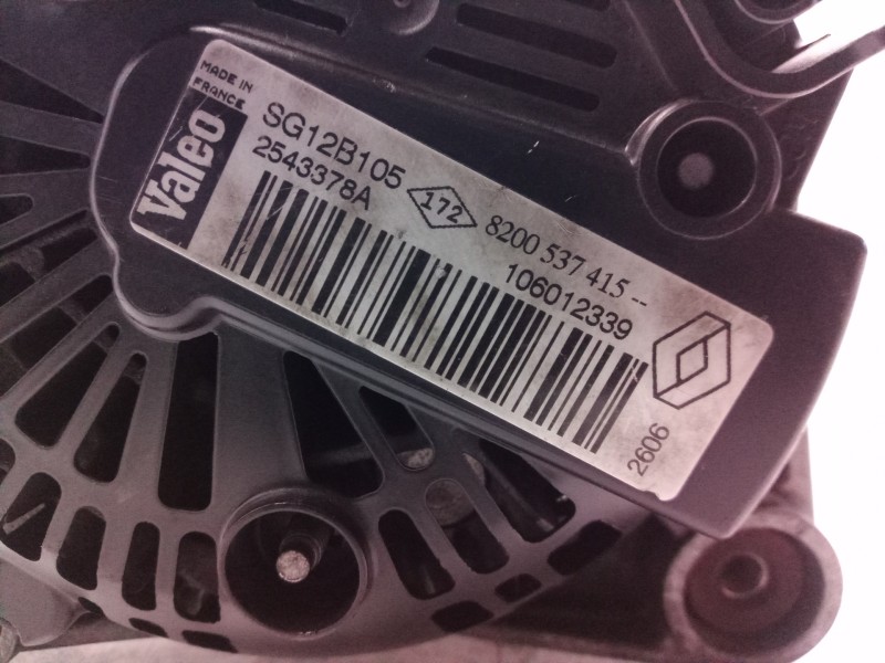 Recambio de alternador para nissan kubistar (x76) premium (l1) referencia OEM IAM 2543378A 2543378 8200537415