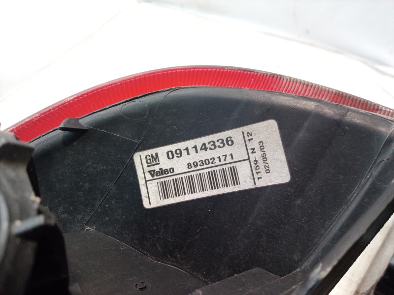 Recambio de piloto trasero izquierdo para opel corsa c sri referencia OEM IAM   