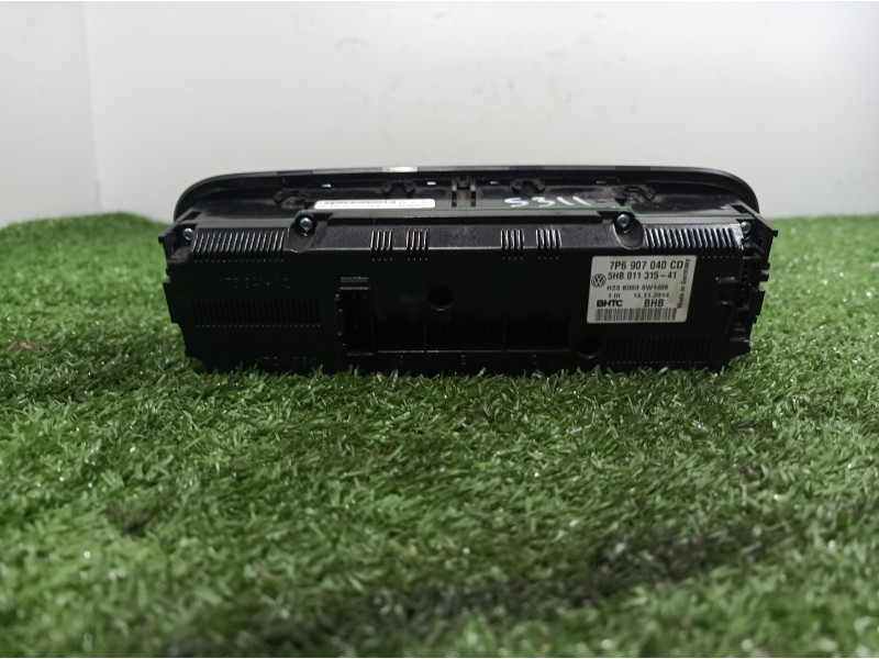 Recambio de mando climatizador para volkswagen touareg (7p6) v6 tdi bluemotion premium referencia OEM IAM 7P6907040CD 7P6907040C