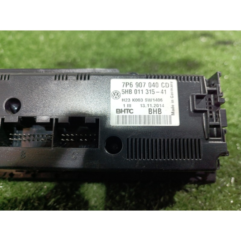 Recambio de mando climatizador para volkswagen touareg (7p6) v6 tdi bluemotion premium referencia OEM IAM 7P6907040CD 7P6907040C