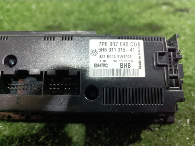Recambio de mando climatizador para volkswagen touareg (7p6) v6 tdi bluemotion premium referencia OEM IAM 7P6907040CD 7P6907040C