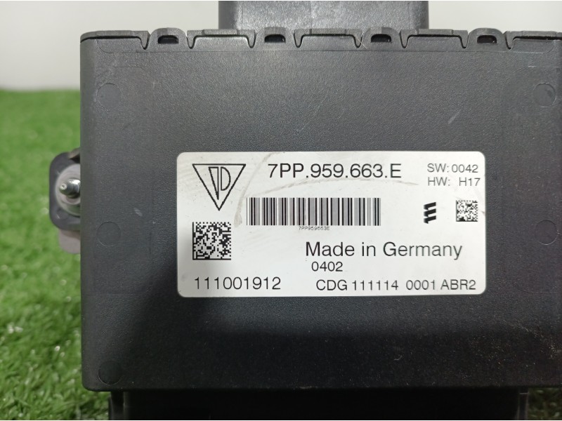 Recambio de modulo electronico para volkswagen touareg (7p6) v6 tdi bluemotion premium referencia OEM IAM 7PP959663E 7PP959663E 