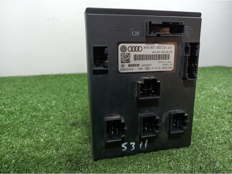 Recambio de modulo electronico para volkswagen touareg (7p6) v6 tdi bluemotion premium referencia OEM IAM 4H0907063DA 4H0907063D