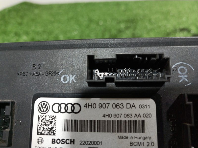 Recambio de modulo electronico para volkswagen touareg (7p6) v6 tdi bluemotion premium referencia OEM IAM 4H0907063DA 4H0907063D