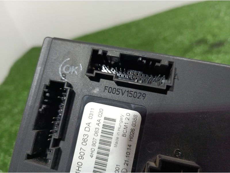 Recambio de modulo electronico para volkswagen touareg (7p6) v6 tdi bluemotion premium referencia OEM IAM 4H0907063DA 4H0907063D