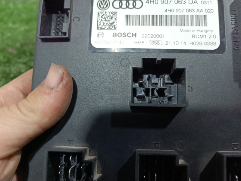 Recambio de modulo electronico para volkswagen touareg (7p6) v6 tdi bluemotion premium referencia OEM IAM 4H0907063DA 4H0907063D
