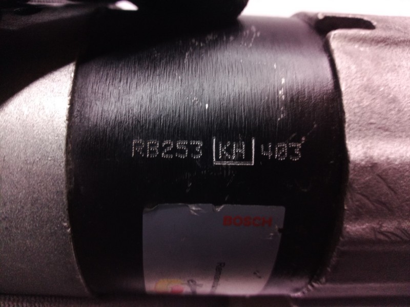 Recambio de motor arranque para nissan kubistar (x76) premium (l1) referencia OEM IAM RB253KH403 RB253KH403 RB253