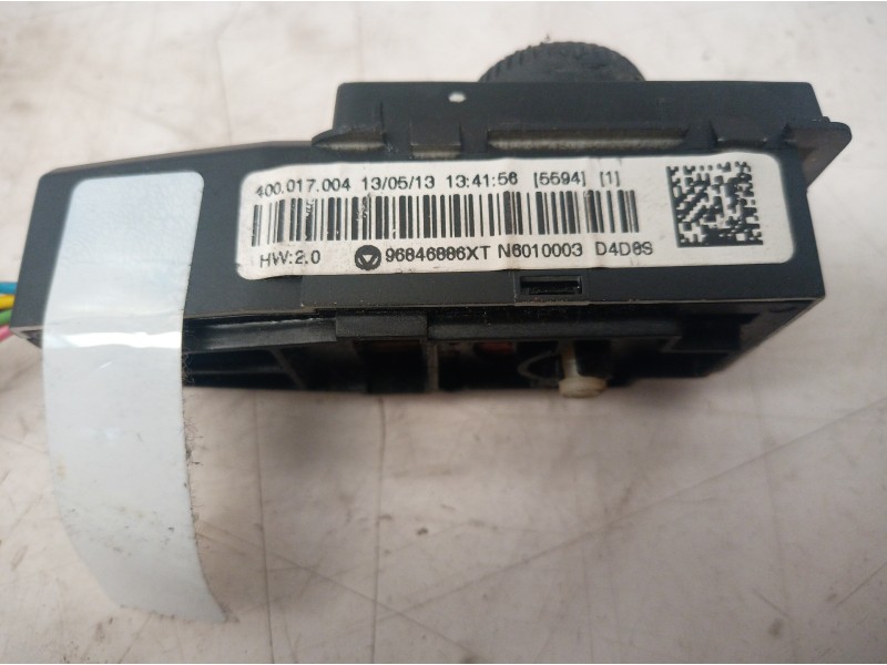 Recambio de mando calefaccion / aire acondicionado para peugeot 5008 active referencia OEM IAM 96846886XT 96846886XT 96846886XT