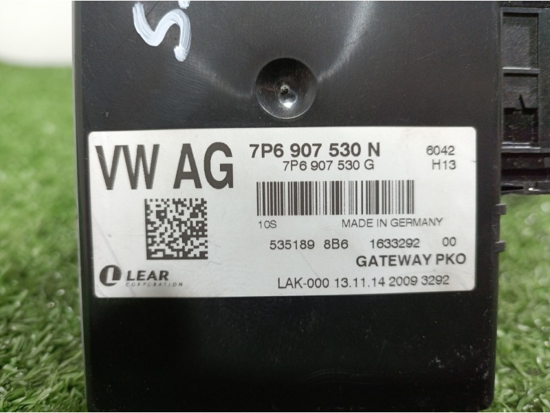Recambio de modulo electronico para volkswagen touareg (7p6) v6 tdi bluemotion premium referencia OEM IAM 7P6907530N 7P6907530N 