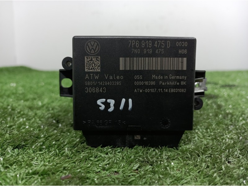 Recambio de modulo electronico para volkswagen touareg (7p6) v6 tdi bluemotion premium referencia OEM IAM 7P6919475D 7P6919475D 