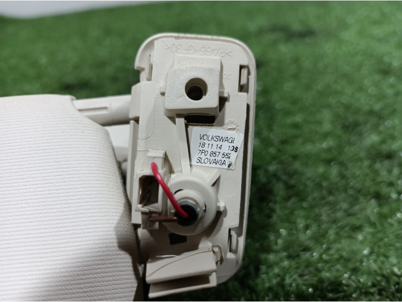 Recambio de parasol derecho para volkswagen touareg (7p6) v6 tdi bluemotion premium referencia OEM IAM 7P0857552 7P0857552 7P085