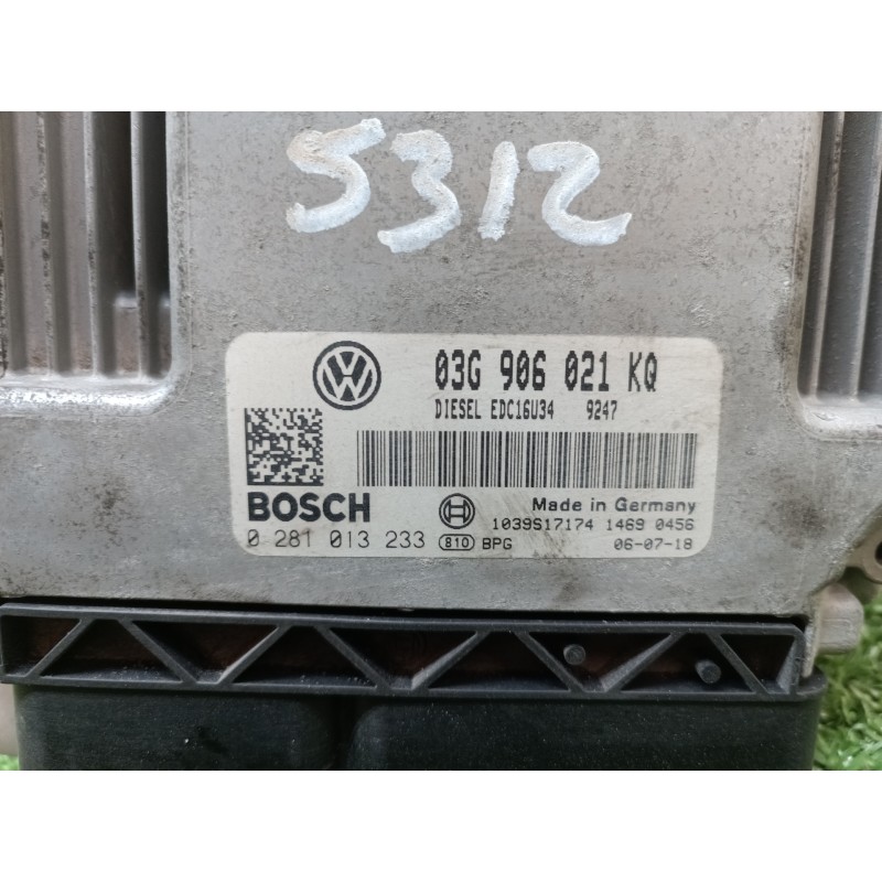 Recambio de centralita motor uce para volkswagen golf plus (5m1) bluemotion edition referencia OEM IAM 03G906021KQ 03G906021KQ 1