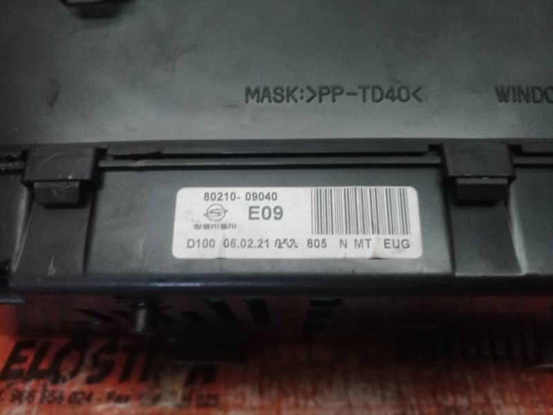 Recambio de cuadro instrumentos para ssangyong kyron 200 xdi 2wd referencia OEM IAM 8021009040 8021009040 8021009040