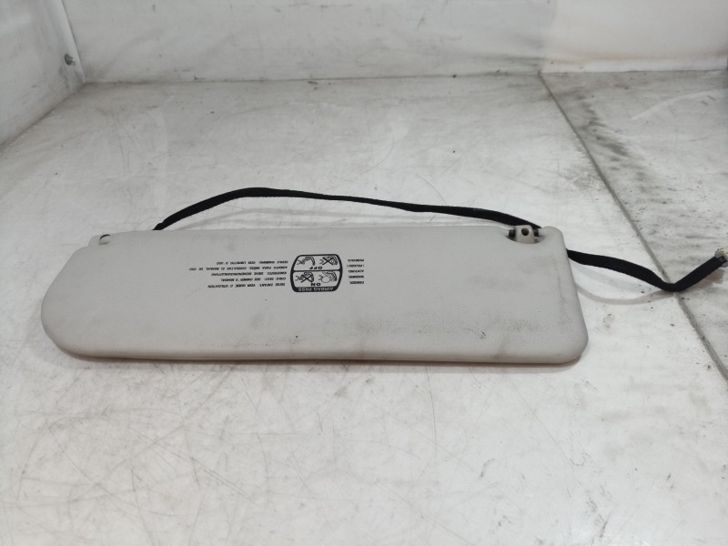 Recambio de parasol derecho para lancia phedra (180) 3.0 v6 24v emblema cae referencia OEM IAM   