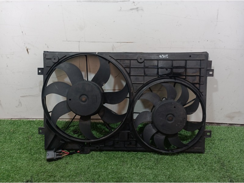 Recambio de electroventilador para volkswagen golf plus (5m1) bluemotion edition referencia OEM IAM 1K0121207T 1K0121207T 1355D3