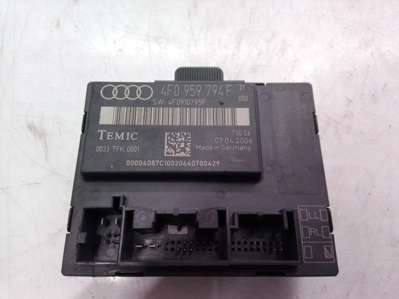 Recambio de modulo electronico para audi a6 berlina (4f2) 3.0 tdi quattro (165kw) referencia OEM IAM 4F0959794 4F0959794 4F09597