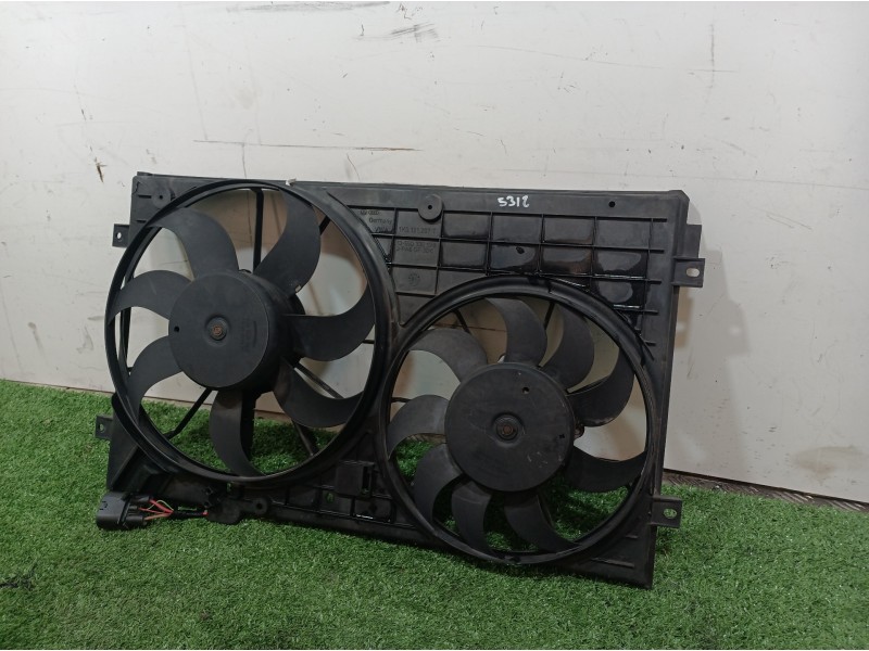 Recambio de electroventilador para volkswagen golf plus (5m1) bluemotion edition referencia OEM IAM 1K0121207T 1K0121207T 1355D3