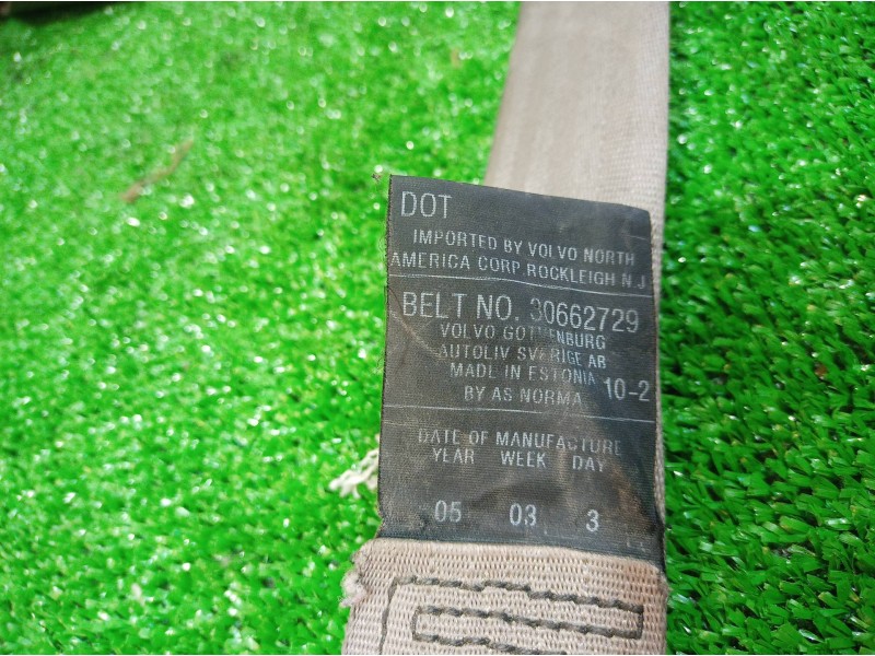 Recambio de cinturon seguridad delantero derecho para volvo xc90 v8 executive geartronic (5 asientos) referencia OEM IAM 3066272