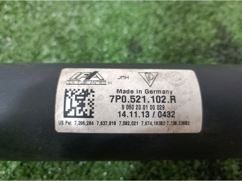 Recambio de transmision central para volkswagen touareg (7p6) v6 tdi bluemotion premium referencia OEM IAM   