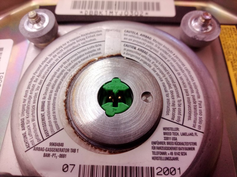Recambio de airbag volante para kia carnival ii 2.9 crdi lx referencia OEM IAM K54B57K00 K54B57K00 K54B57K00