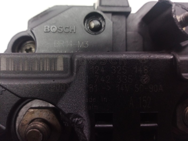 Recambio de alternador para alfa romeo 147 (190) referencia OEM IAM 0124325148 0124325148 51742335