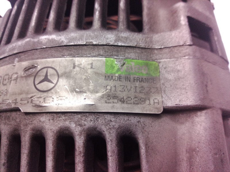 Recambio de alternador para mercedes-benz clase a (w168) 160 (168.033) referencia OEM IAM 2542291A 2542291 2542291