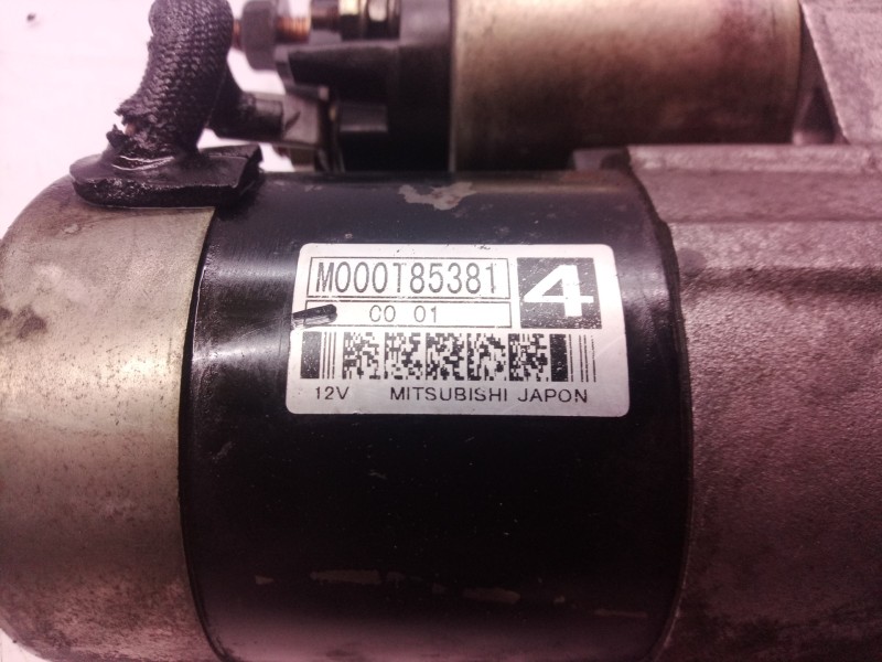 Recambio de motor arranque para peugeot 406 coupe (s1/s2) 2.0 referencia OEM IAM M000T85381 M000T85381 M000T85381