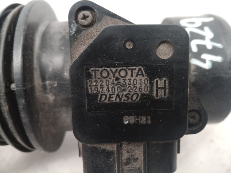 Recambio de caudalimetro para toyota corolla (e12) 1.4 d-4d luna compact referencia OEM IAM 2220433010 2220433010 2220433010