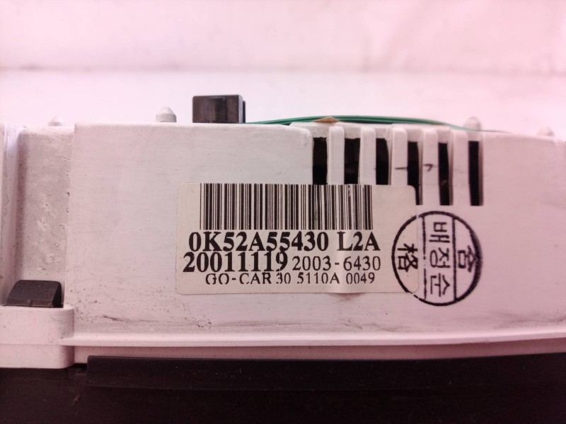 Recambio de cuadro instrumentos para kia carnival ii 2.9 crdi lx referencia OEM IAM 0K52A55430L2A 0K52A55430L2 0K52A55430L2