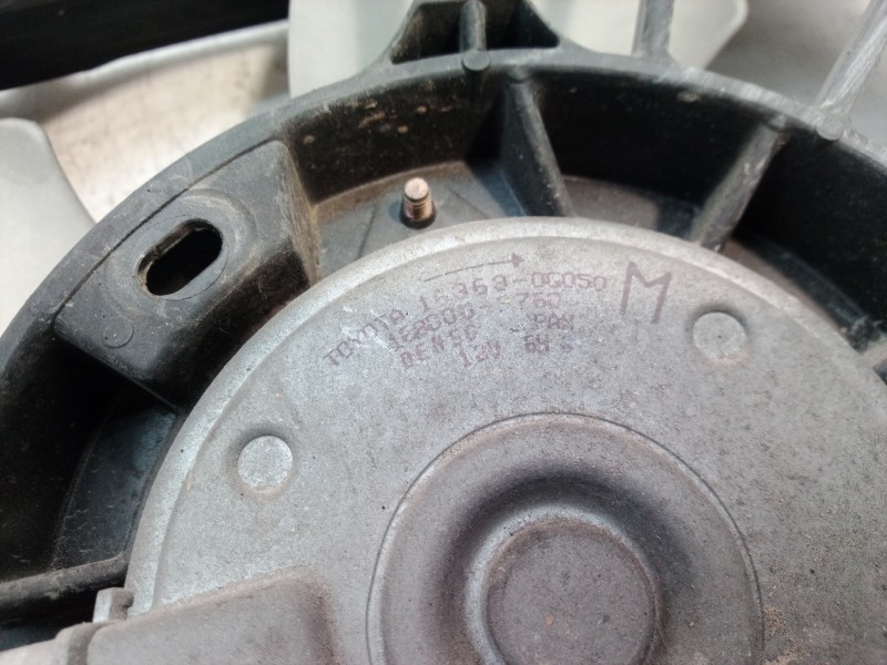Recambio de electroventilador para toyota corolla (e12) 1.4 d-4d luna compact referencia OEM IAM   