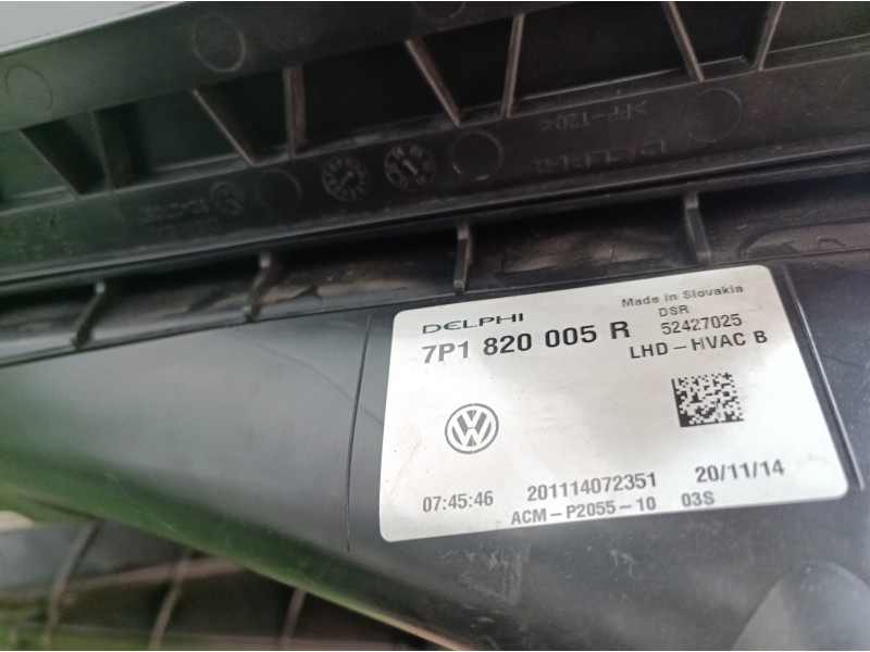 Recambio de motor calefaccion para volkswagen touareg (7p6) v6 tdi bluemotion premium referencia OEM IAM 7P1820005R 7P1820005R 7