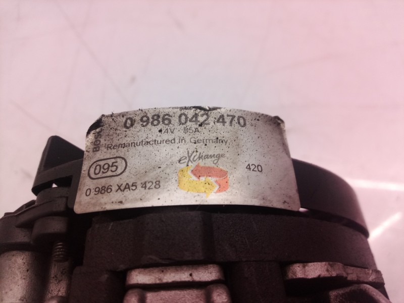 Recambio de alternador para mg serie 45 (t/rt) classic referencia OEM IAM 0986042470 0986042470 0986XA5428