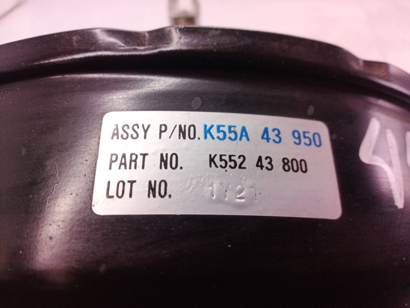 Recambio de servofreno para kia carnival ii 2.9 crdi lx referencia OEM IAM K55A43950 K55A43950 K55243800