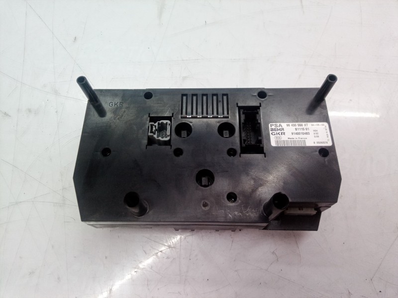 Recambio de mando climatizador para peugeot 206 berlina xs referencia OEM IAM 9140010483 9140010483 96430550