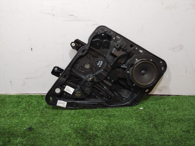 Recambio de elevalunas trasero izquierdo para volkswagen touareg (7p6) v6 tdi bluemotion premium referencia OEM IAM 7P6839755A 7