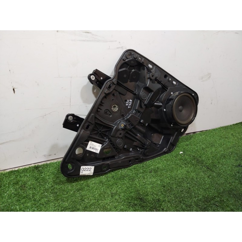 Recambio de elevalunas trasero izquierdo para volkswagen touareg (7p6) v6 tdi bluemotion premium referencia OEM IAM 7P6839755A 7