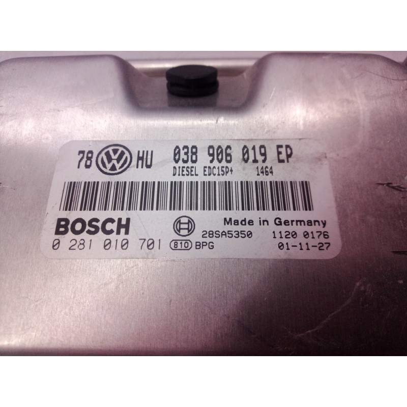 Recambio de centralita motor uce para volkswagen passat berlina (3b3) comfortline referencia OEM IAM 038906019EP 038906019 03890