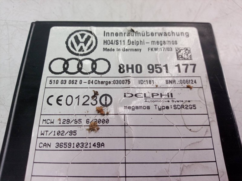 Recambio de modulo electronico para audi a4 cabrio (8h) referencia OEM IAM 8H0951177 8H0951177 8H0951177