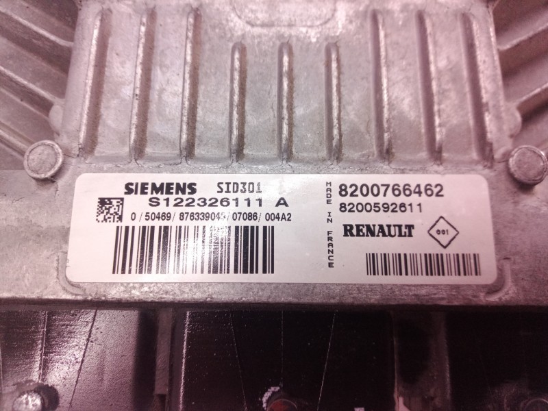 Recambio de centralita motor uce para renault megane ii familiar 1.5 dci diesel referencia OEM IAM 8200766462 8200766462 8200596