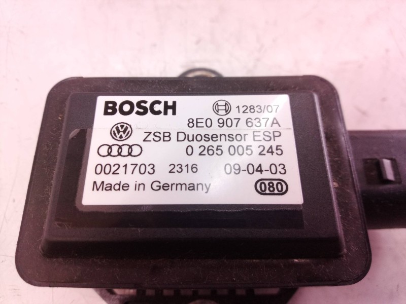 Recambio de sensor para audi a4 cabrio (8h) referencia OEM IAM 8E0907637A 8E0907637 8E0907637