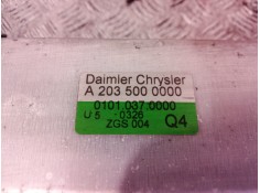 Recambio de intercooler para mercedes-benz clase c (w203) berlina 200 compressor (203.045) referencia OEM IAM A2035000000 A20350 2